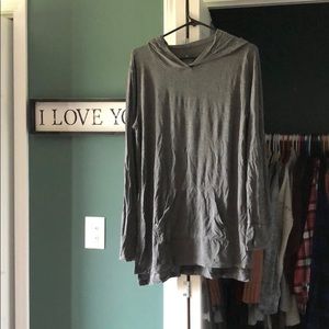 Gray hoodie